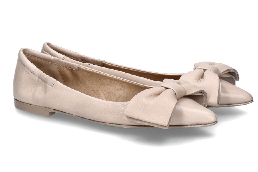 Women scarpa rossa Ballet Flats | Pomme D'Or Ballerina Ingrid Glove- Sand