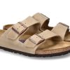 Men scarpa rossa House Slippers | Birkenstock Pantolette Arizona Bs Normal Tabacco Brown