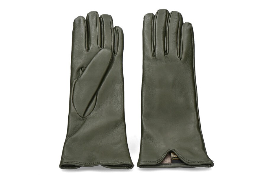 Women scarpa rossa Golf Gloves | Restelli Leather Gloves Militare