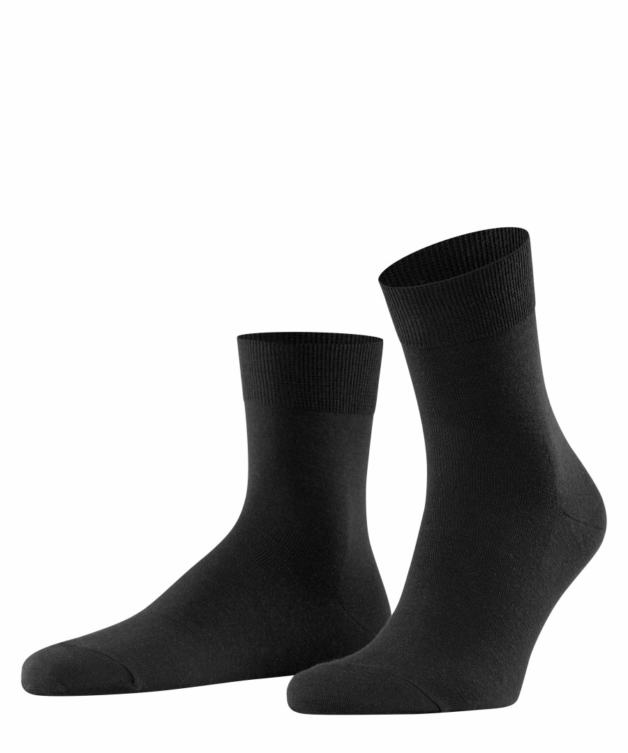 Men scarpa rossa Socks | Falke Airport Mens Socks Black