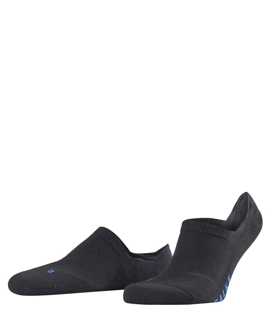 Men scarpa rossa Socks | Falke Cool Kick Unisex Ankle Socks Black