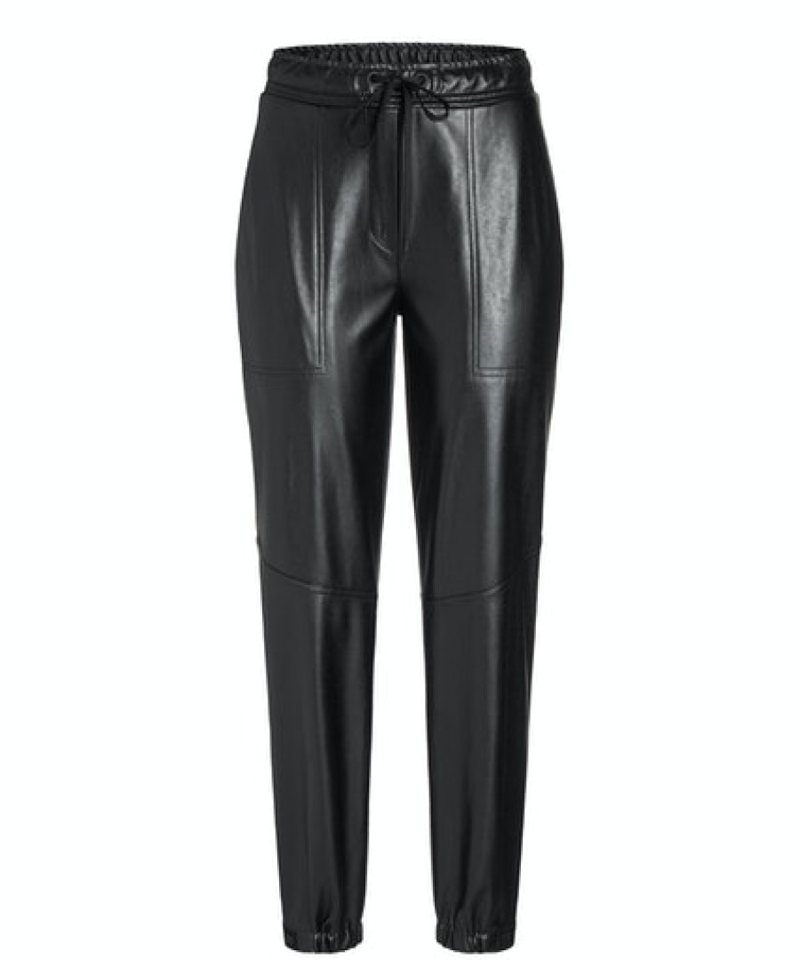 Women scarpa rossa Pants | Cambio Trousers June Vegan -Black