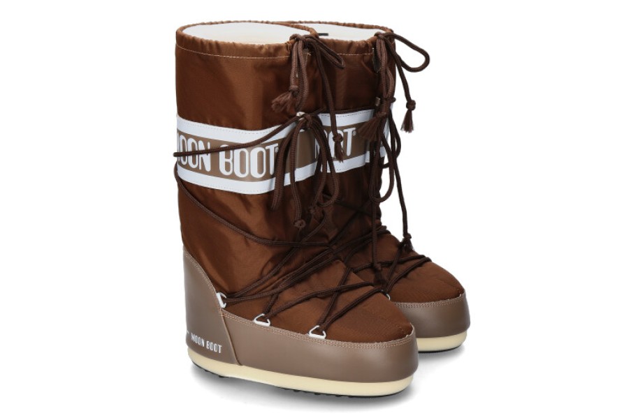 Women scarpa rossa Booties | Moon Boot Snow Boots Icon Nylon Shitake