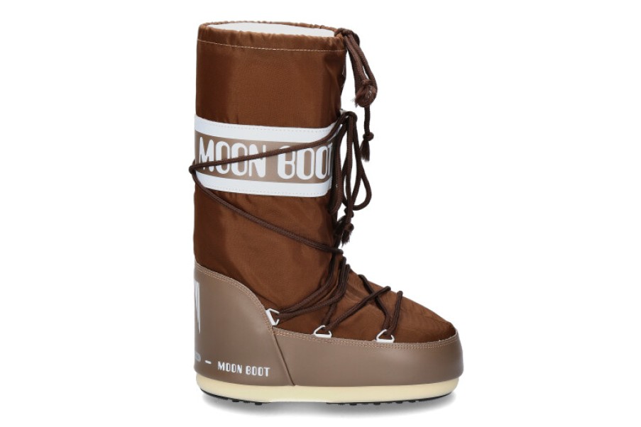 Women scarpa rossa Booties | Moon Boot Snow Boots Icon Nylon Shitake