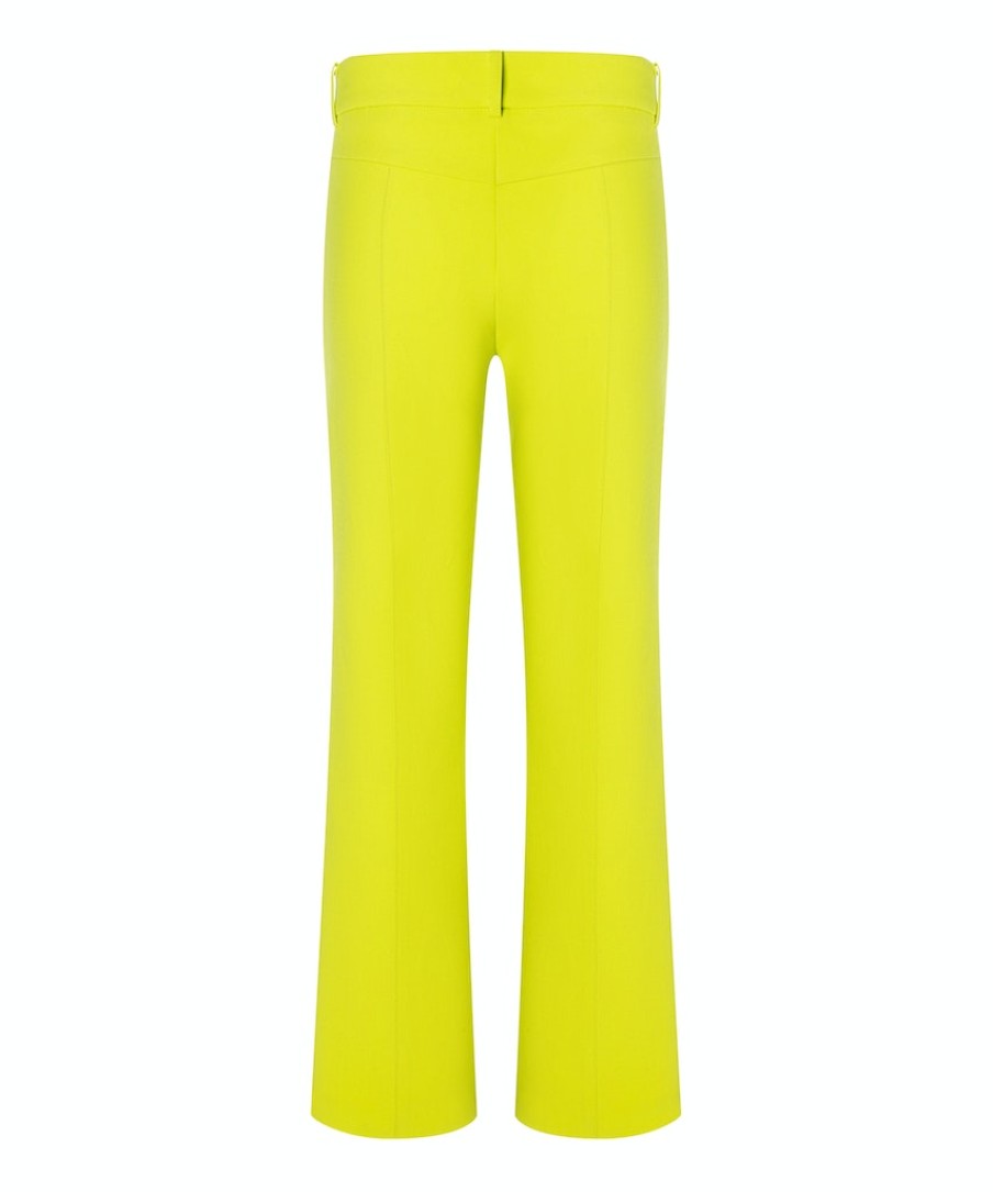 Women scarpa rossa Pants | Cambio Hose Farah Flared Fit- Mimosa Lemon