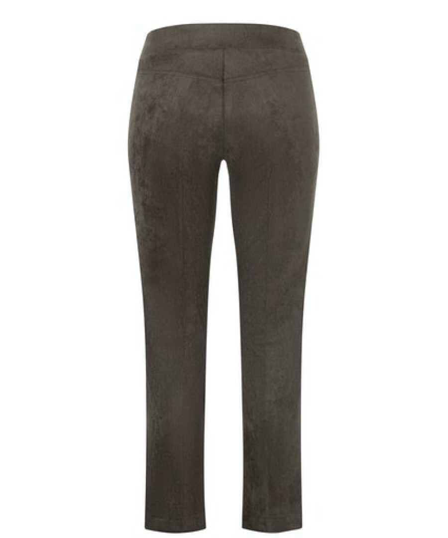 Women scarpa rossa Pants | Cambio Trousers Ranee Easy Kick -Dark Olive