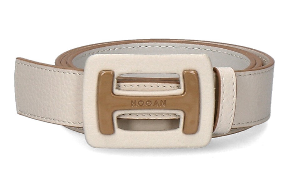 Women scarpa rossa Belts | Hogan Belt Cintura Mm32 Beige