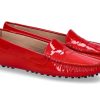 Women scarpa rossa Moccasins | Scarparossa Slipper Gomera Vernice 0639 Rosso