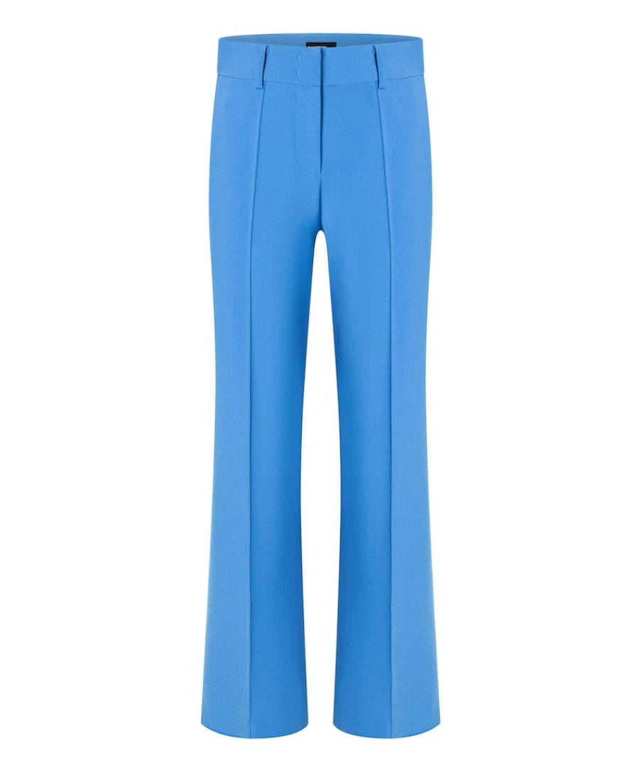 Women scarpa rossa Pants | Cambio Damen Bootcut-Hose Farah- True Blue