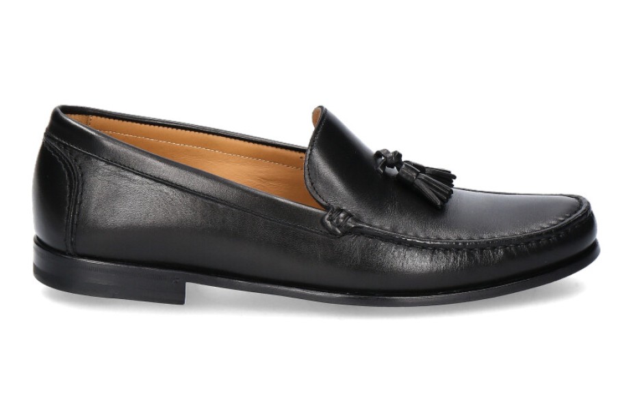 Men scarpa rossa Loafers | Ludwig Reiter Loafer Tassel Schwarz