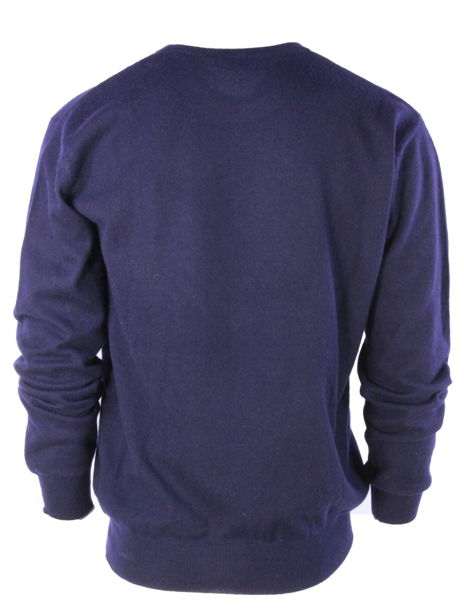 Men scarpa rossa Sweaters | Buxton Street Sweater Cashmere Midnight