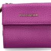 Women scarpa rossa Wallets | Coccinelle Wallet Grain Leather Metallic Soft Dahlia