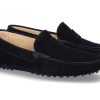 Men scarpa rossa Moccasins | Scarparossa Men'S Moccasins Gomera Dark Blue