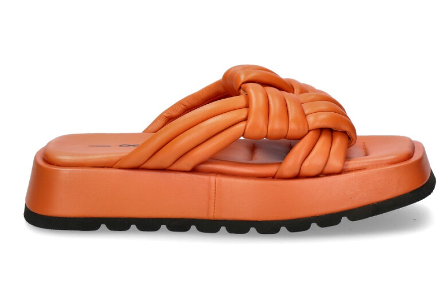 Women scarpa rossa Sandals | 181 Tahiti Mules Nappa Arancio