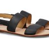 Men scarpa rossa Sandals | Ludwig Reiter Strap Sandal Juchtenleder Schwarz