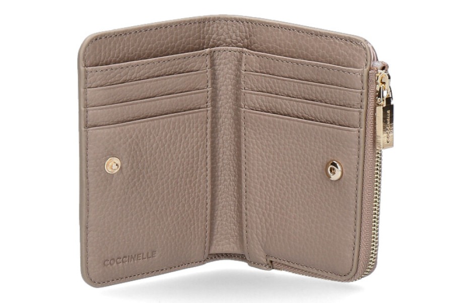 Women scarpa rossa Wallets | Coccinelle Wallet Softy -Beige