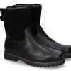 Men scarpa rossa Boots | Dirndl + Bua Ankle Boots Lined Paniolo Velour Schwarz