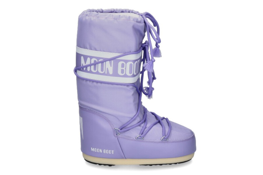 Women scarpa rossa Boots | Moon Boot Snowboot Icon Nylon- Lilac