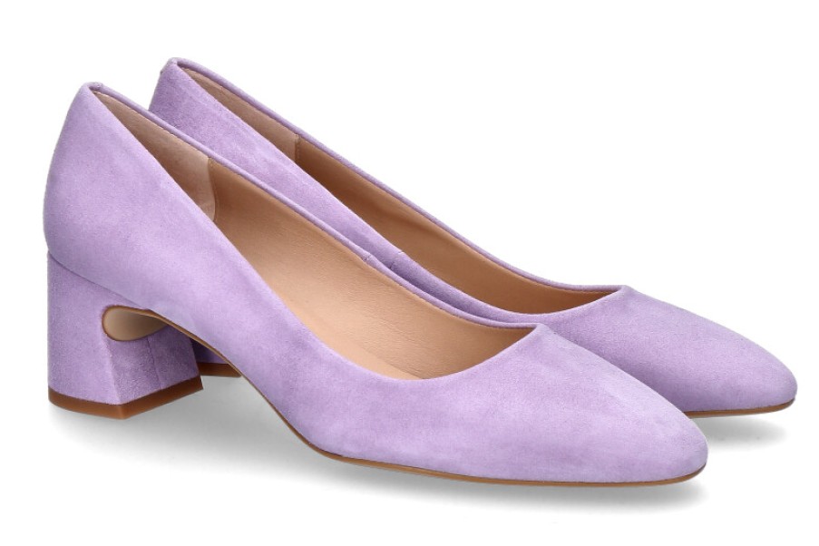 Women scarpa rossa Pumps | Unisa Pumps Lesat Kid Suede- Lila