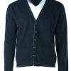 Men scarpa rossa Sweaters | Buxton Street Cardigan Cashmere Black