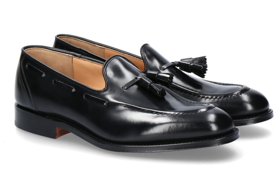 Men scarpa rossa Loafers | Church'S Tassel Loafer Kingsley 2 Black