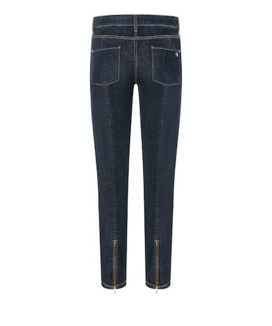 Women scarpa rossa Jeans | Cambio Jeans Piera Dark Hr Stretch -Modern Rinsed