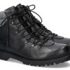 Men scarpa rossa Traditional Brogues | Dirndl + Bua Traditional Shoes Rustico Loden Schwarz Beton