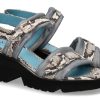 Women scarpa rossa Platform Shoes | Thierry Rabotin Sandale Badia Pitone Print