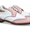 Women scarpa rossa Golf Shoes | Tee Golf Shoes Women'S - Golf Shoe Sally Rosa Bianco