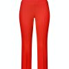 Women scarpa rossa Pants | Cambio Trousers Ranee Easy Kick- Shocking Red