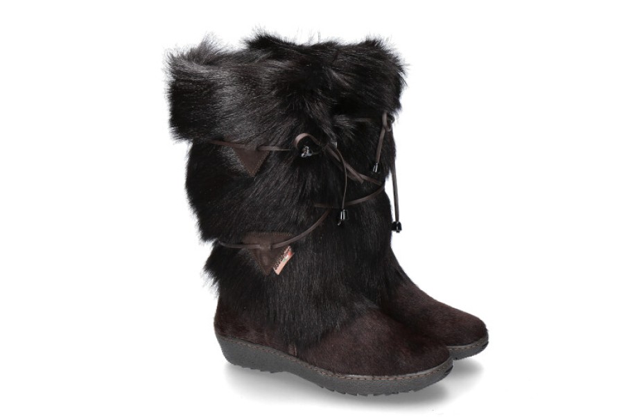 Women scarpa rossa Fur Boots | Oscar Sport Fur Boot Giada Moro