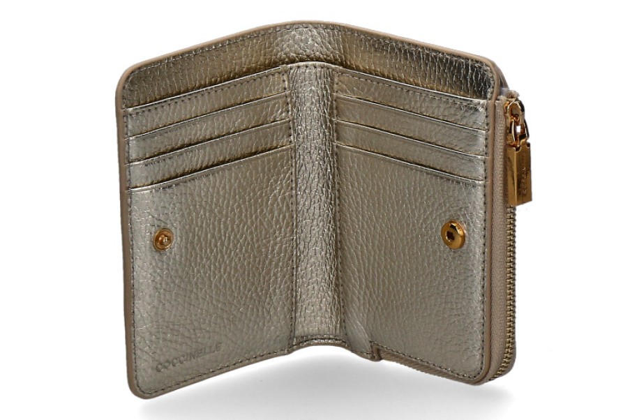 Women scarpa rossa Wallets | Coccinelle Wallet Softy -Gold