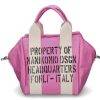 Women scarpa rossa Hand Bags | Manikomio Design Tasche Icon 24 Leather- Pink