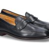 Men scarpa rossa Loafers | Ludwig Reiter Loafer Penny Bookbinder Calf Navy