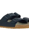 Men scarpa rossa House Slippers | Birkenstock Mules Arizona Normale Weite Midnight