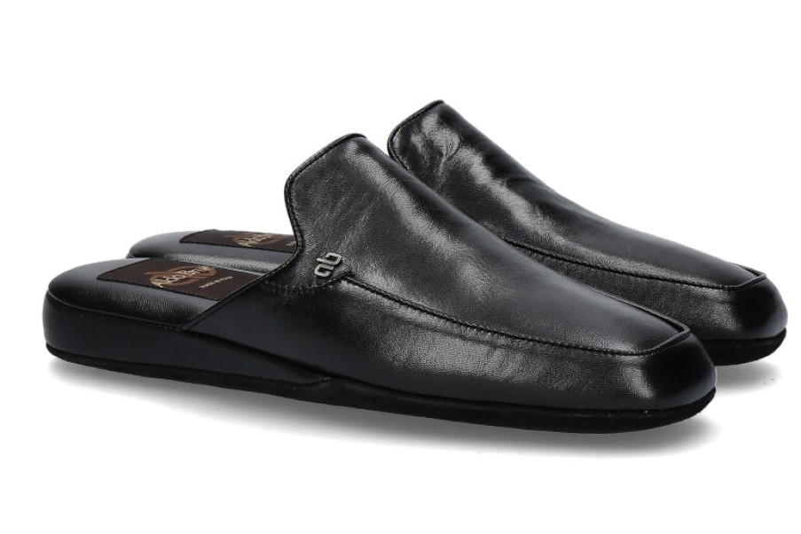 Men scarpa rossa House Slippers | Aldo Brue House Slippers Nappa Nero