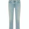 Women scarpa rossa Jeans | Cambio Jeans Francesca -California Sun Bleached & Fringed