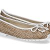 Women scarpa rossa Ballet Flats | Mania Ballerina 2860 Arnica- Bianco/Bast