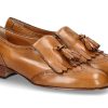 Women scarpa rossa Flats | Maretto Loafer Tostato Cognac