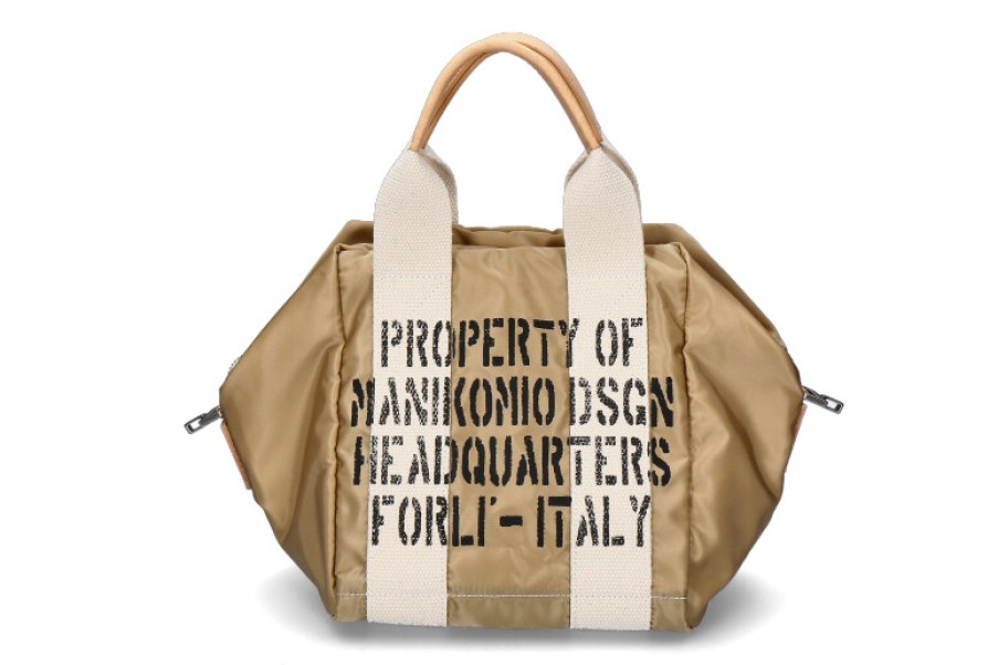 Women scarpa rossa Hand Bags | Manikomio Design Tasche Icon 24 Fly Vela- Sand