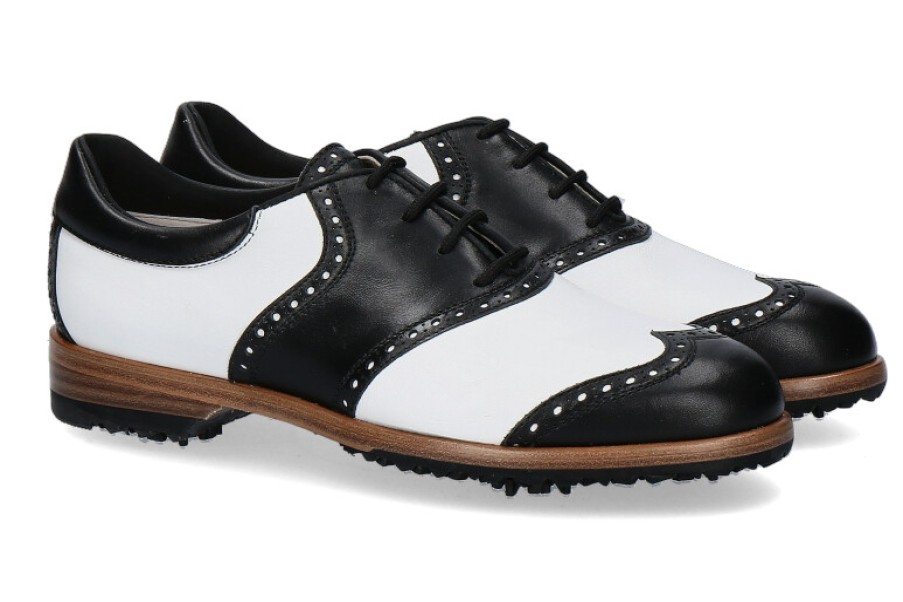 Women scarpa rossa Golf Shoes | Tee Golf Shoes Women'S - Golf Shoe Susy Nero Bianco