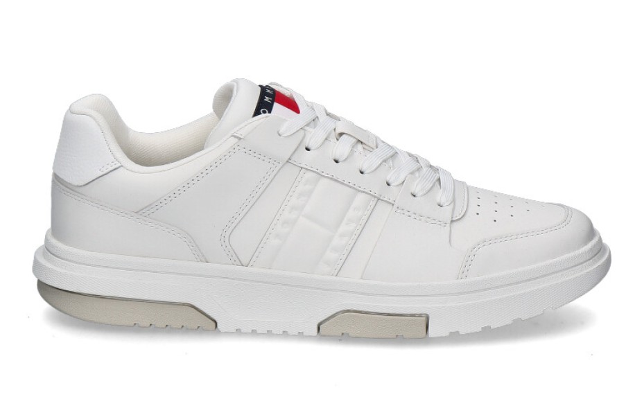 Men scarpa rossa Sneakers | Tommy Hilfiger Herren-Sneaker The Brooklyn- Ecru/Weiss