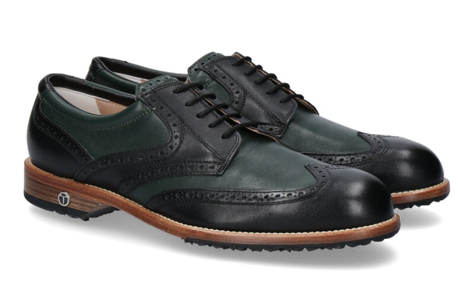 Men scarpa rossa Golf Shoes | Tee Golf Shoes Men'S - Golf Shoe Tommy Nero Verde