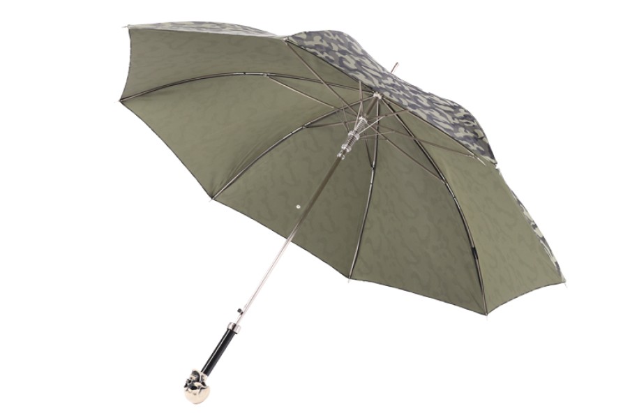 Men scarpa rossa Umbrellas | Pasotti Umbrella Camouflage Totenkopf