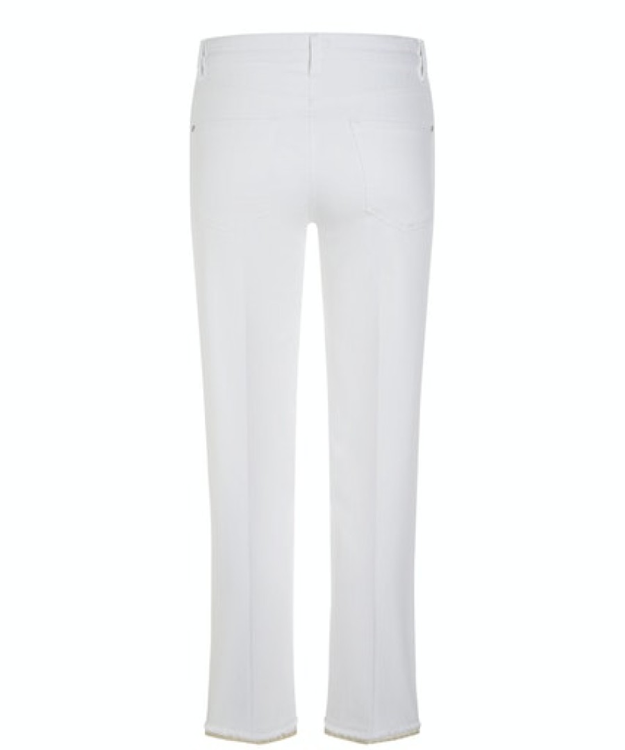 Women scarpa rossa Jeans | Cambio Jeans Paris Easy Kick -Classy White