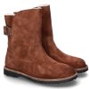 Women scarpa rossa Warm Lining | Birkenstock Boots Uppsala Shearling Schmal- Espresso