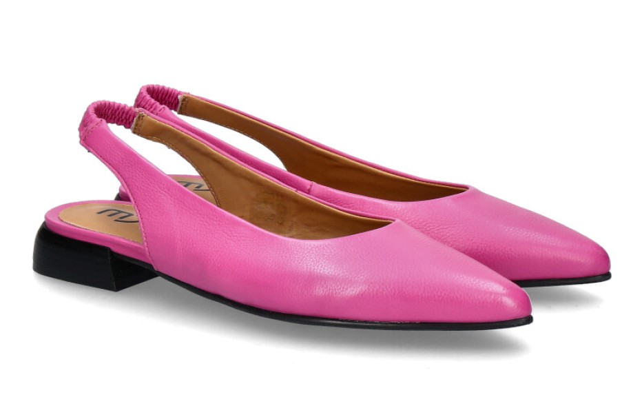 Women scarpa rossa Ballet Flats | Mjus Slingback T98101- Fuxia