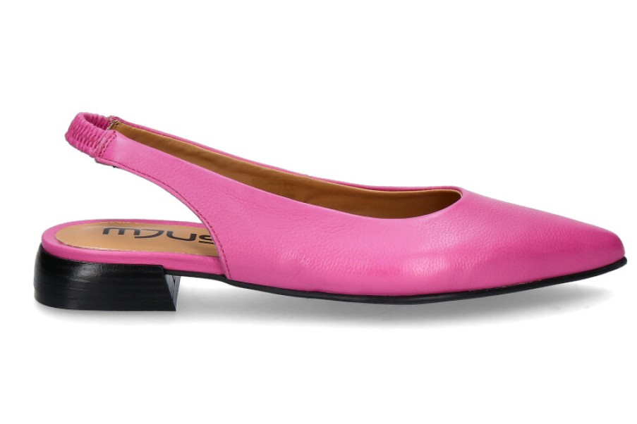 Women scarpa rossa Ballet Flats | Mjus Slingback T98101- Fuxia