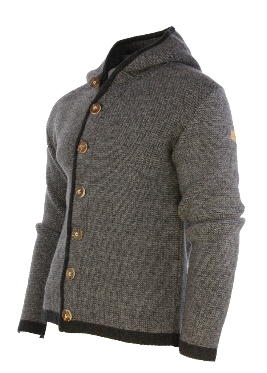 Men scarpa rossa Jackets | Liebling Cardigan Thomas 2 Grau Anthrazit