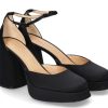 Women scarpa rossa Platform Shoes | Roberto Festa Platform Pumps Nicla Raso Nero